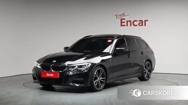 BMW 3 Series (G20) 2022 Черный из Кореи