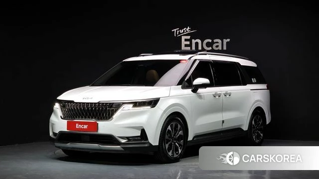 Kia Carnival 4th generation 2021 Белый из Кореи