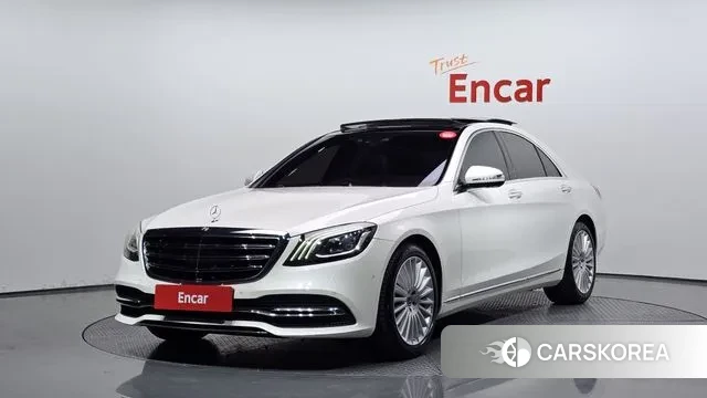 Mercedes-Benz S-Class W222 2019 Белый из Кореи
