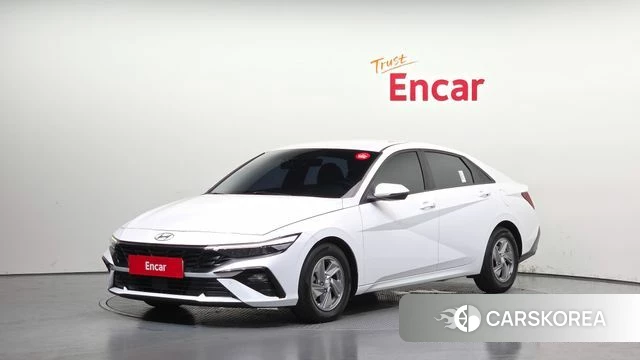 Hyundai The New Avante (CN7) 2023 Белый из Кореи