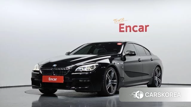 BMW 6 Series (F12) 2018 Черный из Кореи