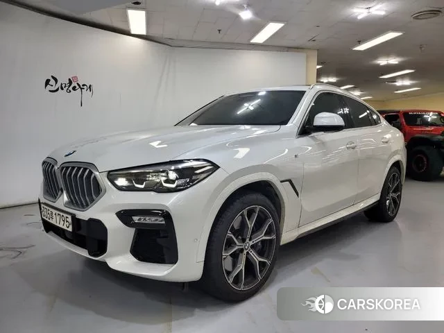 BMW X6 (G06) 2020 Белый из Кореи