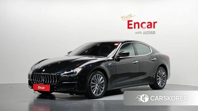 Maserati Ghibli 2022 Черный из Кореи