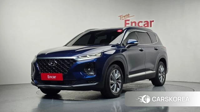 Hyundai Santa Fe TM 2019 Синий из Кореи