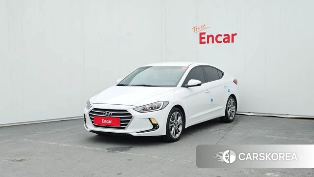 Hyundai Avante AD 2018 Белый из Кореи