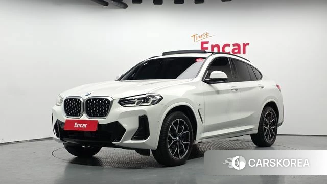 BMW X4 (G02) 2022 Белый из Кореи