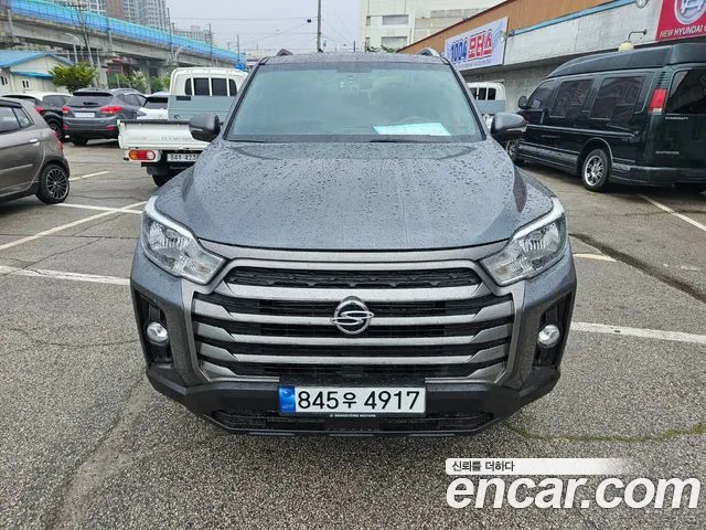 Ssangyong The New Rexton Sport 2022 Серый из Кореи