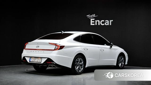 Hyundai Sonata (DN8) 2022 Белый из Кореи