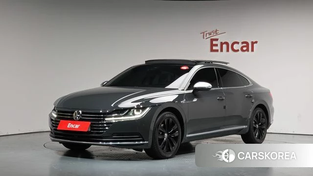 Volkswagen Arteon 2019 Черный из Кореи