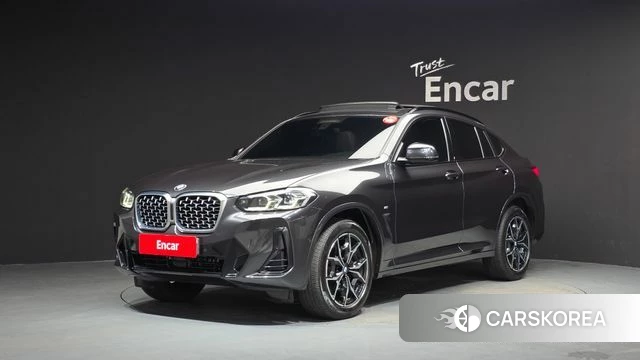 BMW X4 (G02) 2022 Серый из Кореи
