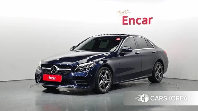 Mercedes-Benz C-Class W205 2021 Синий из Кореи
