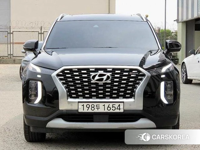 Hyundai Palisade 2021 Черный из Кореи