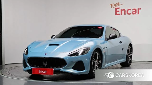 Maserati GranTurismo 2019 Небесно-голубой из Кореи