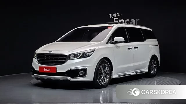 Kia All New Carnival 2018 Белый из Кореи