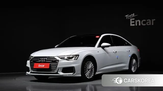 Audi A6 (C8) 2021 Белый из Кореи