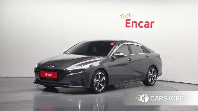Hyundai Avante (CN7) 2021 Серый из Кореи
