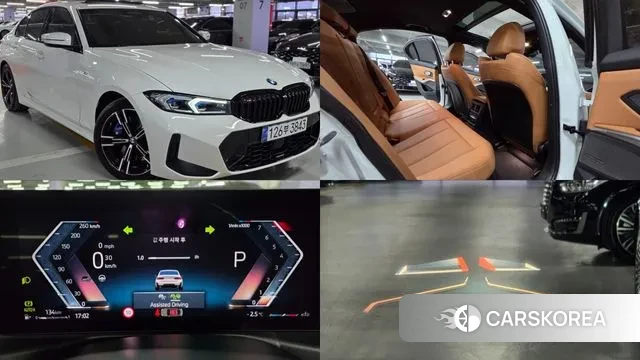 BMW 3 Series (G20) 2023 Белый из Кореи