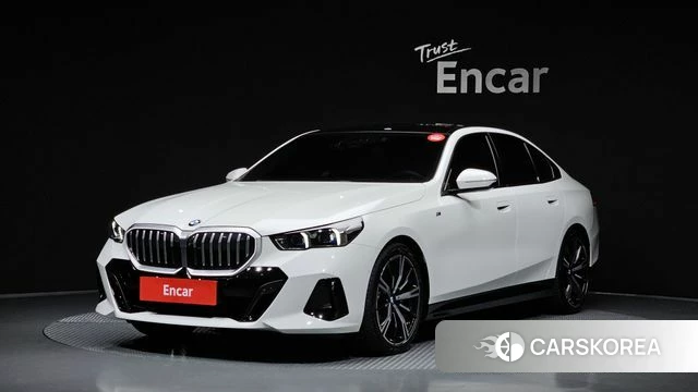 BMW 5 Series (G60) 2025 Белый из Кореи