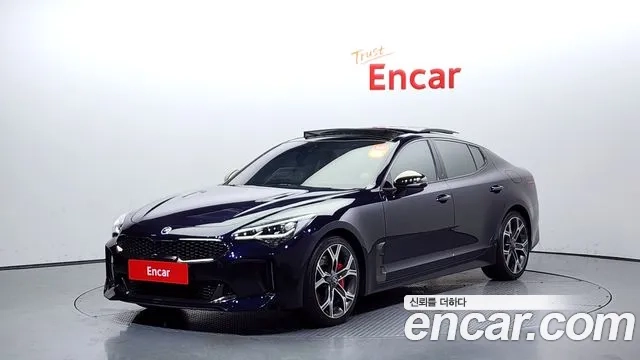 Kia Stinger 2020 Синий из Кореи