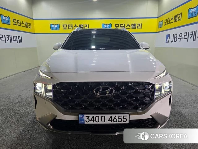 Hyundai The New Santa Fe 2022 Белый из Кореи