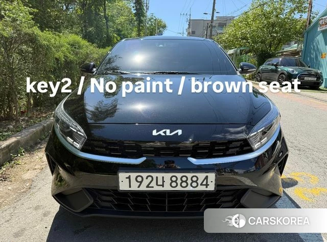 Kia The New K3 2nd generation 2023 Черный из Кореи