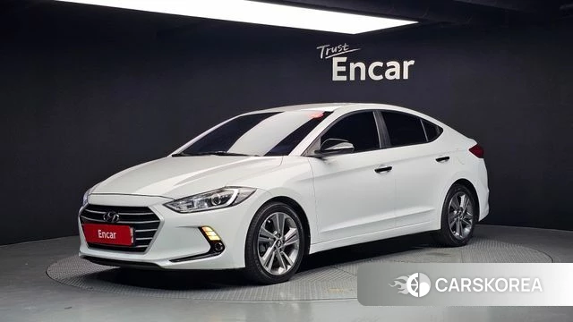 Hyundai Avante AD 2018 Белый из Кореи