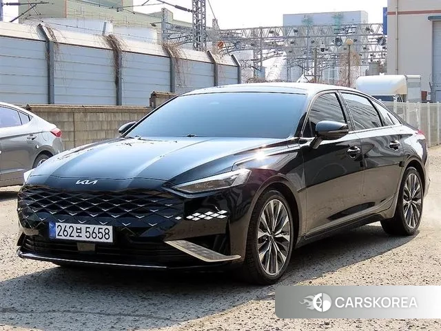 Kia K8 2022 Черный из Кореи