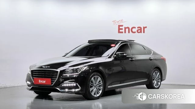 Genesis G80 2018 Черный из Кореи
