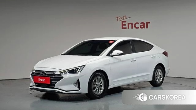 Hyundai The New Avante AD 2019 Белый из Кореи
