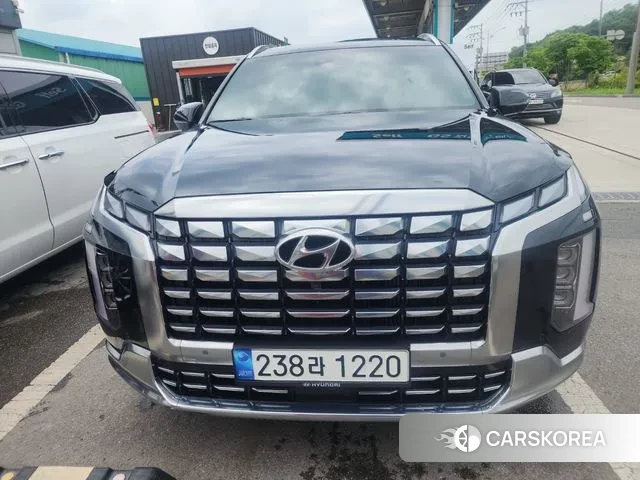 Hyundai The New Palisade 2023 Темно-зеленый из Кореи