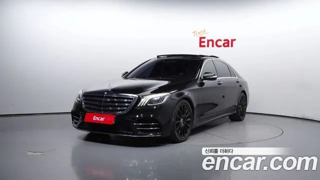 Mercedes-Benz S-Class W222 2020 Черный из Кореи