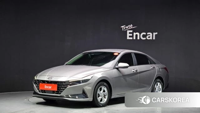 Hyundai Avante (CN7) 2020 Серебристо-серый из Кореи