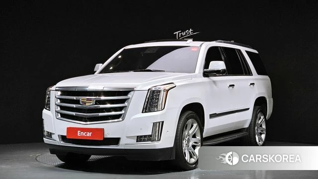 Cadillac Escalade 2018 Белый из Кореи