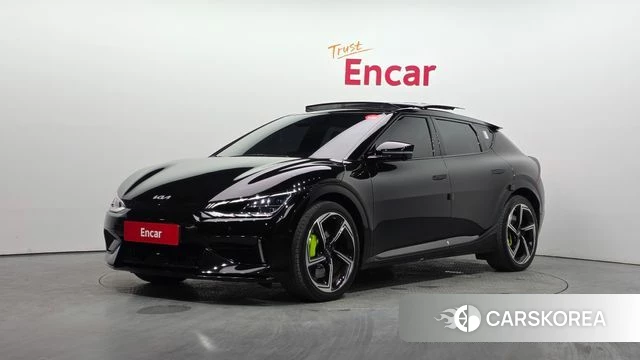 Kia EV6 2023 Черный из Кореи