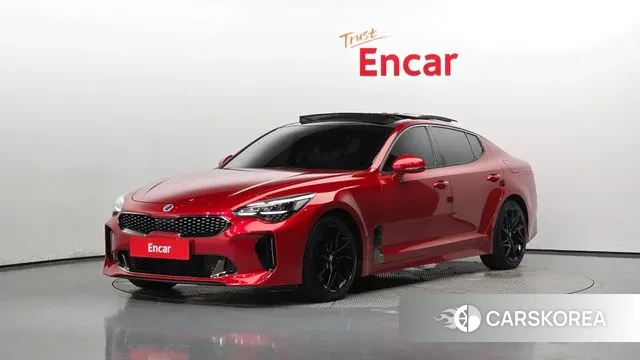 Kia Stinger Meister 2021 Красный из Кореи