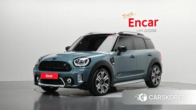 Mini Cooper S Countryman 2022 Зеленый из Кореи