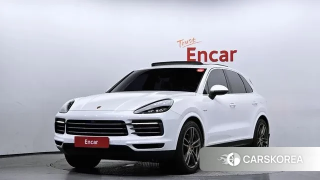 Porsche Cayenne (PO536) 2020 Белый из Кореи