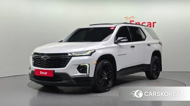 Chevrolet (GM Daewoo) Traverse 2022 Белый из Кореи