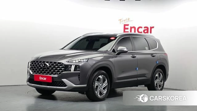 Hyundai The New Santa Fe 2022 Серый из Кореи