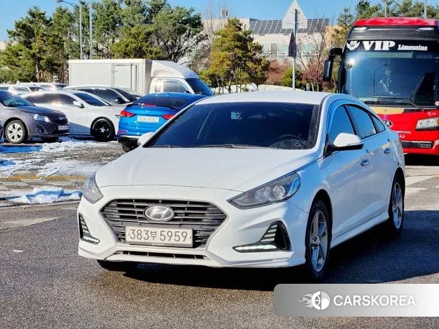 Hyundai Sonata New Rise 2018 Белый из Кореи