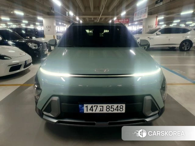 Hyundai Kona Hybrid (SX2) 2024 Небесно-голубой из Кореи