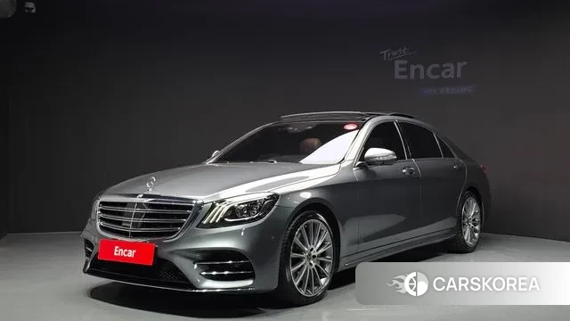 Mercedes-Benz S-Class W222 2020 Серый из Кореи