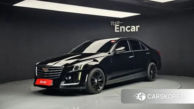 Cadillac CTS 3rd generation 2018 Черный из Кореи