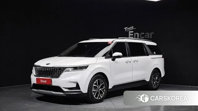 Kia Carnival 4th generation 2021 Белый из Кореи