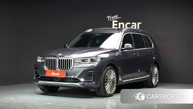BMW X7 (G07) 2020 Серый из Кореи