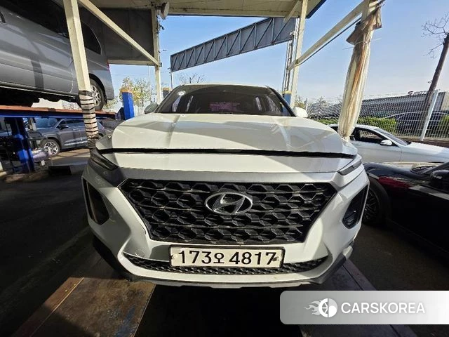 Hyundai Santa Fe TM 2018 Белый из Кореи