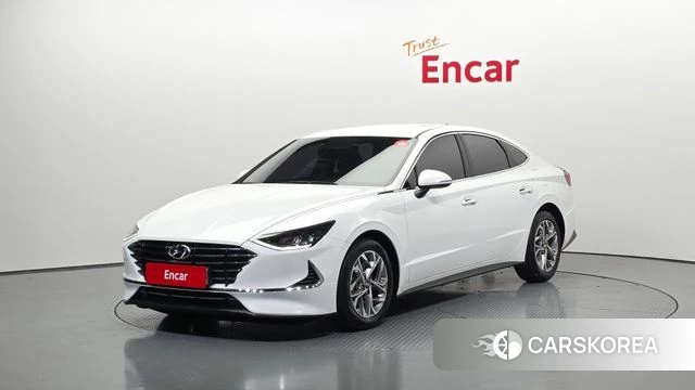 Hyundai Sonata (DN8) 2019 Белый из Кореи