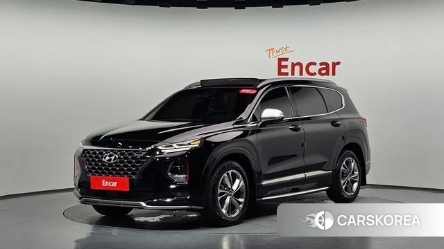 Hyundai Santa Fe TM 2019 Черный из Кореи