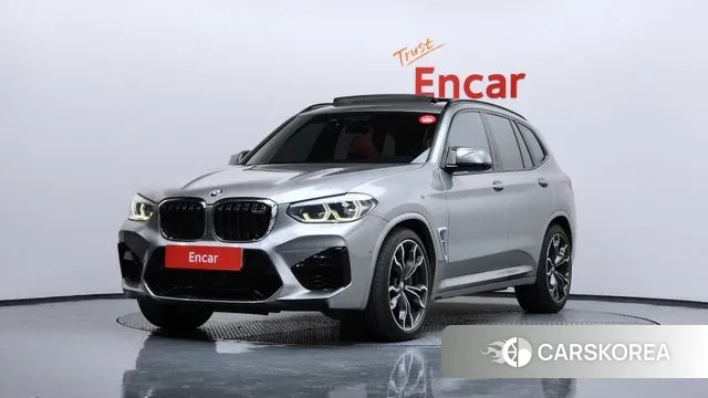 BMW X3M (G01) 2019 Серебристо-серый из Кореи