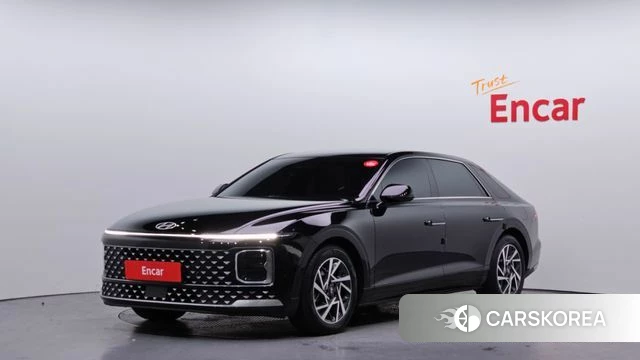 Hyundai Grandeur (GN7) 2023 Черный из Кореи